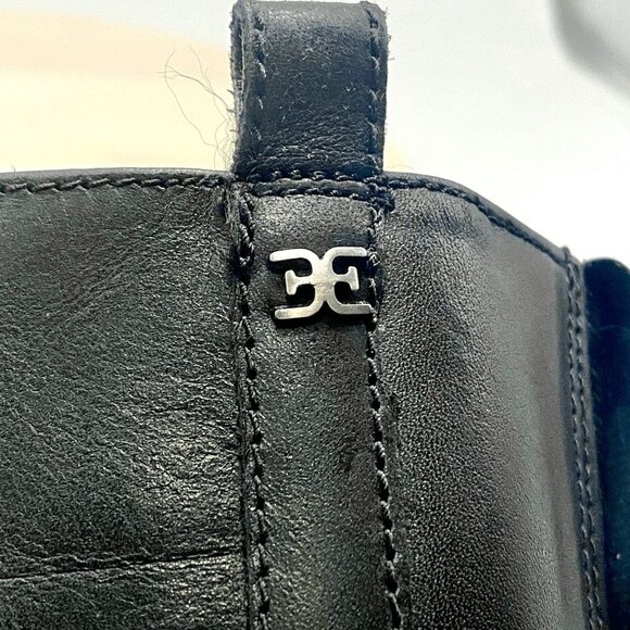 Sam Edelman LEFT ONLY Freda Tall Boot Black Leather Buckle AMPUTEE Size 8 NEW! - Picture 9 of 10